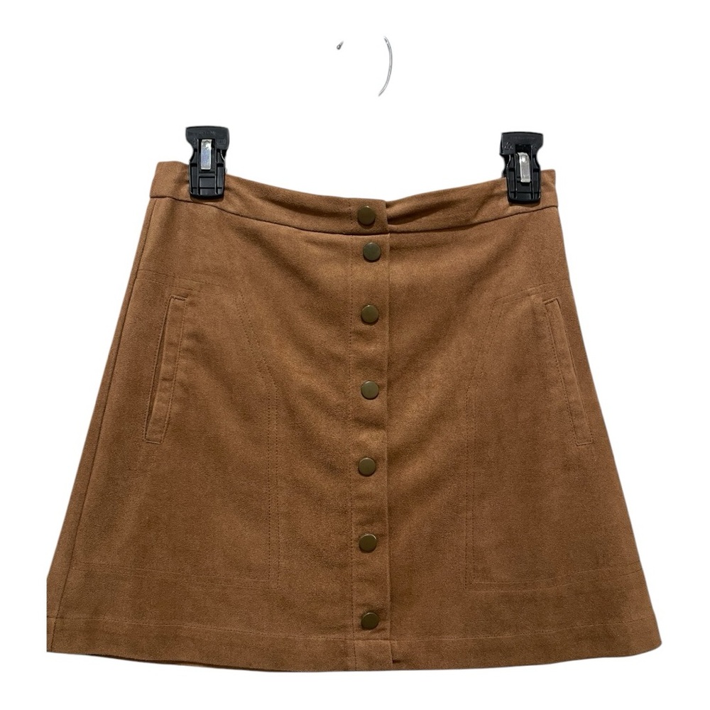 Suede-like A line skirt. Size small. Like new.